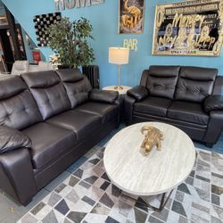 Sofa & Loveseat Set — now just $698 (limited time only)!