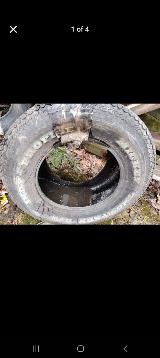 Indy Profile L60 15 MICKY THOMSON PAIR OF TIRES NEW OLD STOCK RARE