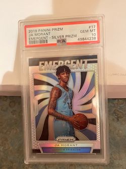 Ja Morant Rc Silver Prisim Psa 10