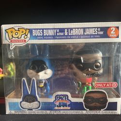 Bugs Bunny And Lebron James Space Jam Funko Target Exclusive