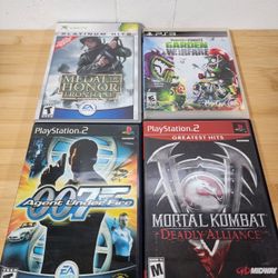 Playstation 2  XBOX Games