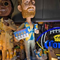 HIGH NOON SELTZER LARGE DAVE PORTNOY BOBBLEHEAD MAN CAVE DISPLAY 43"