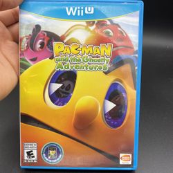 Pac-Man and the Ghostly Adventures (Nintendo Wii U, 2013) - Tested! Working!