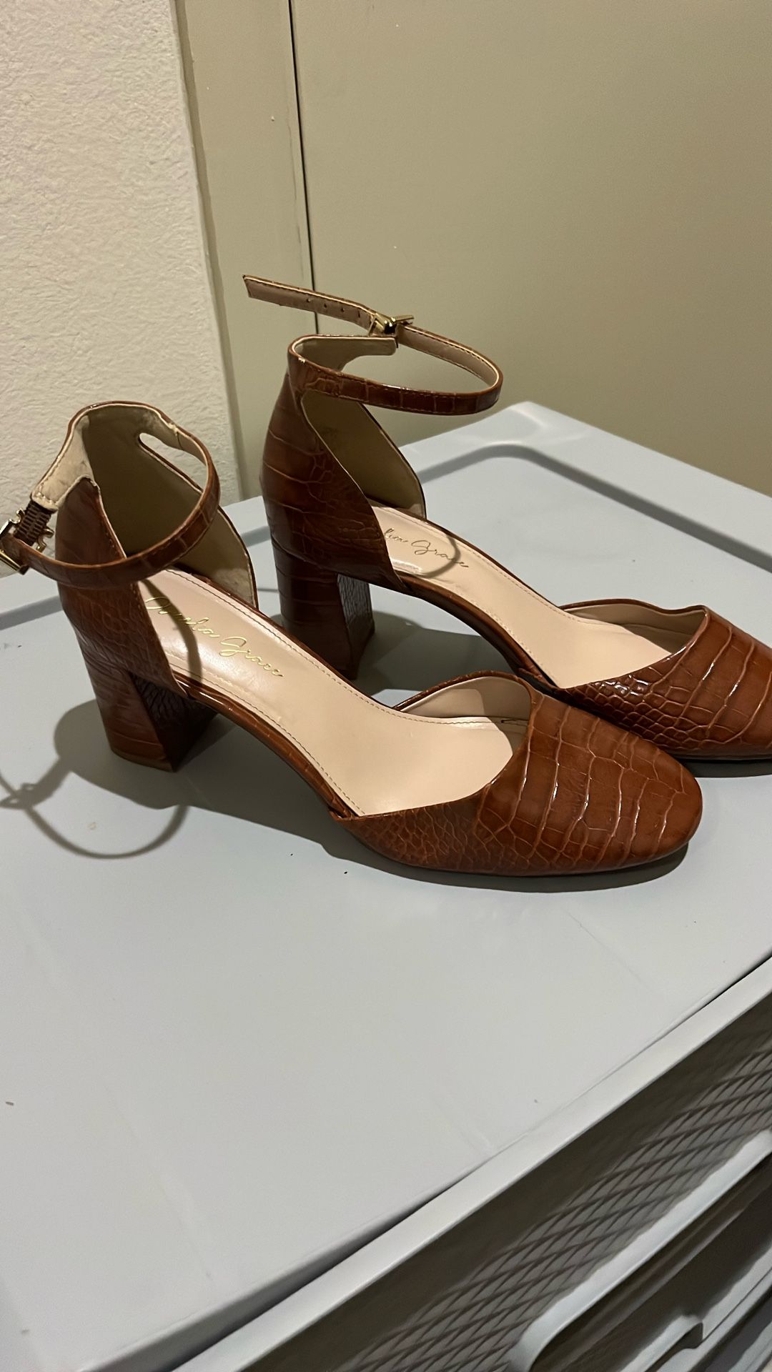 Amelia Grace Block Heels