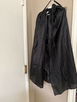 Black cape with hood Halloween costume