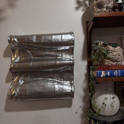 Chrome 3D Metallic Sculptural Wall Art!! 