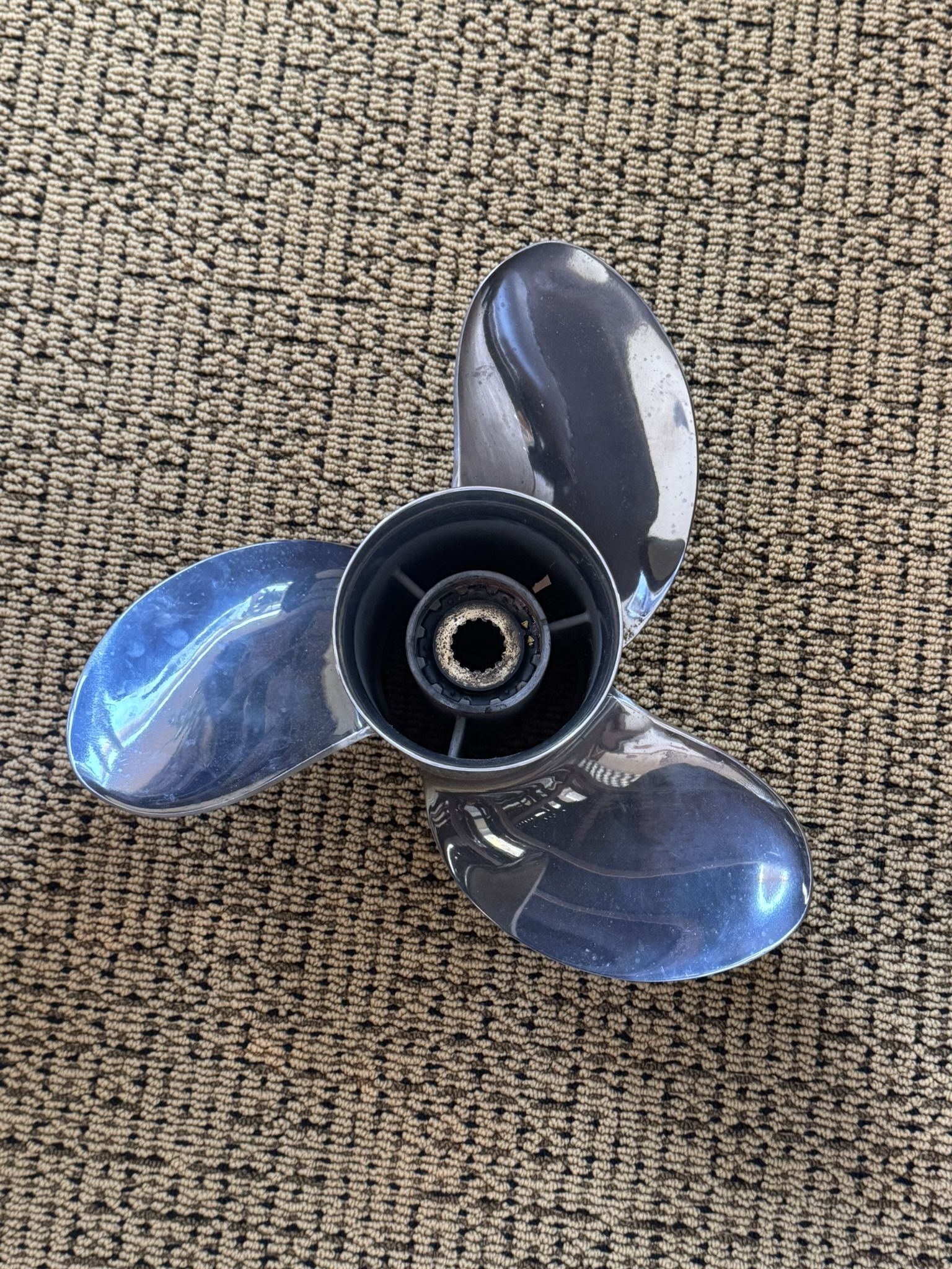 Yamaha stainless prop
