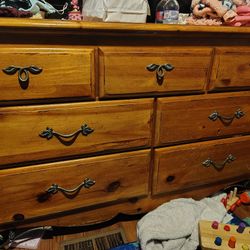 Barely Used Wooden Dresser