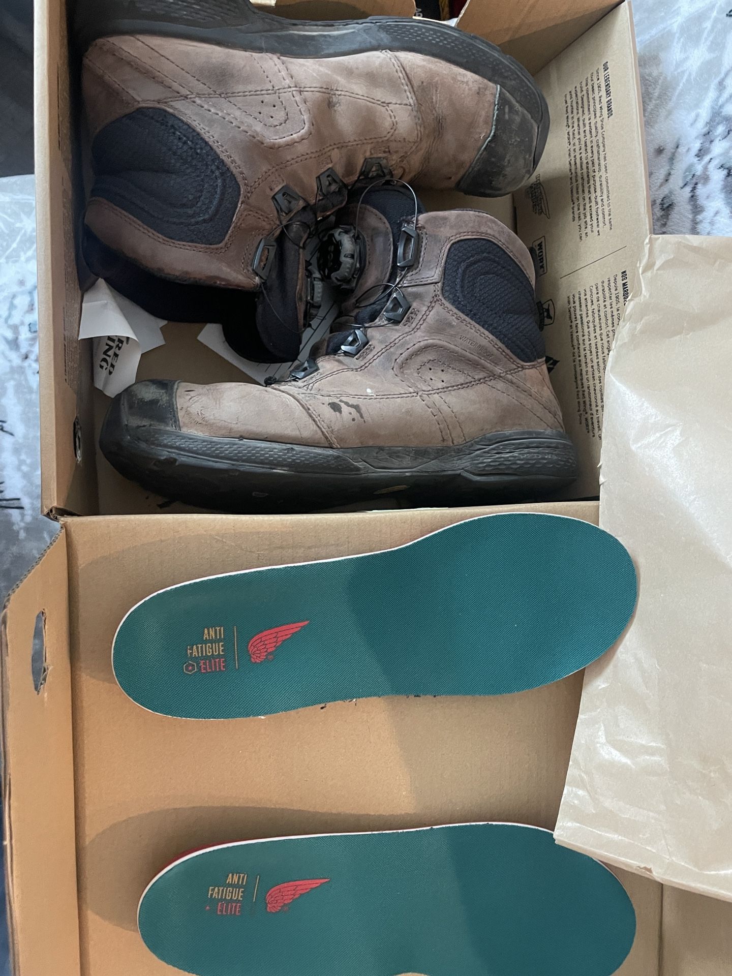 Red Wings Boots