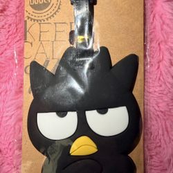 Sanrio Badtz-Maru Luggage Tag Backpack ID Suitcase Travel