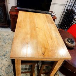 Rustic Kitchen Table Solid Wood