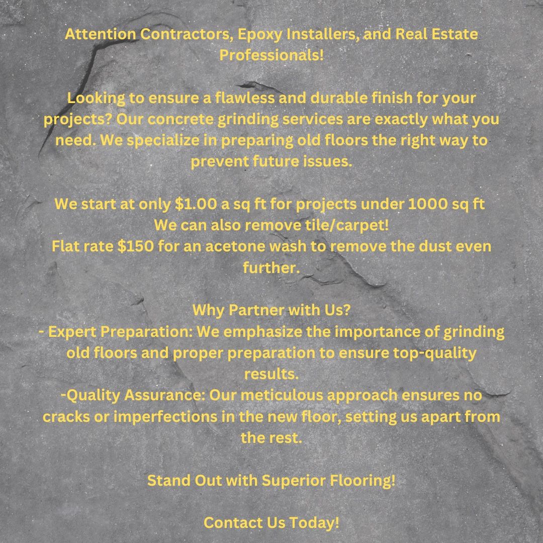 Concrete Surface Prep