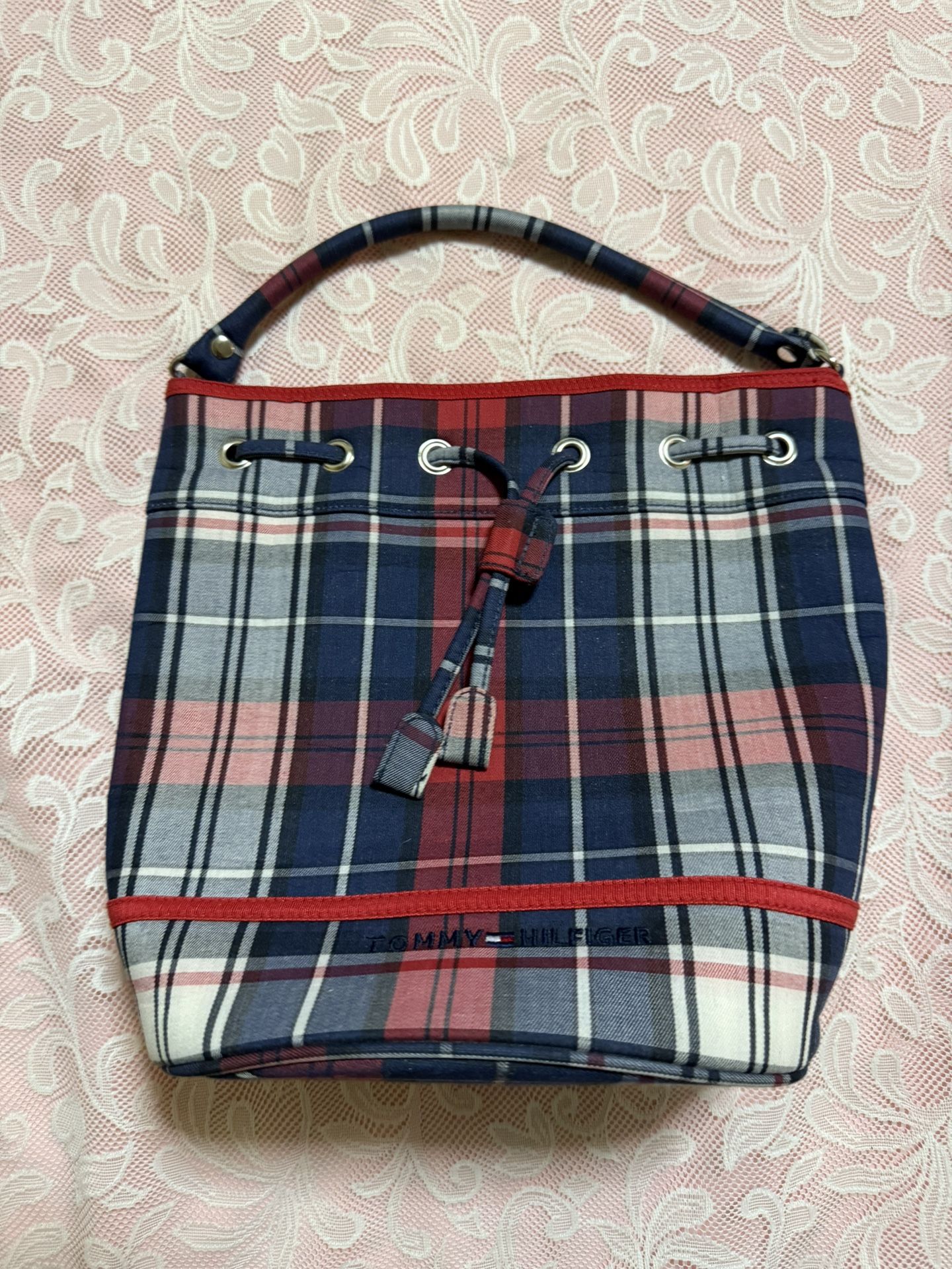 Woman’s Plaid Tommy Hilfiger Bag