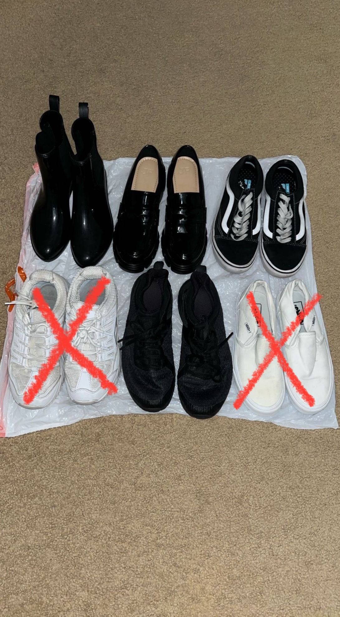 women’s size 7 shoe bundle
