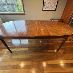 Dining Table — 58” Table, Extendable to 96”
