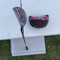 ODYSSEY LEFT HAND WHITE HOT PUTTER GOLF CLUB 