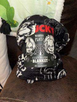 Horror Chucky blanket