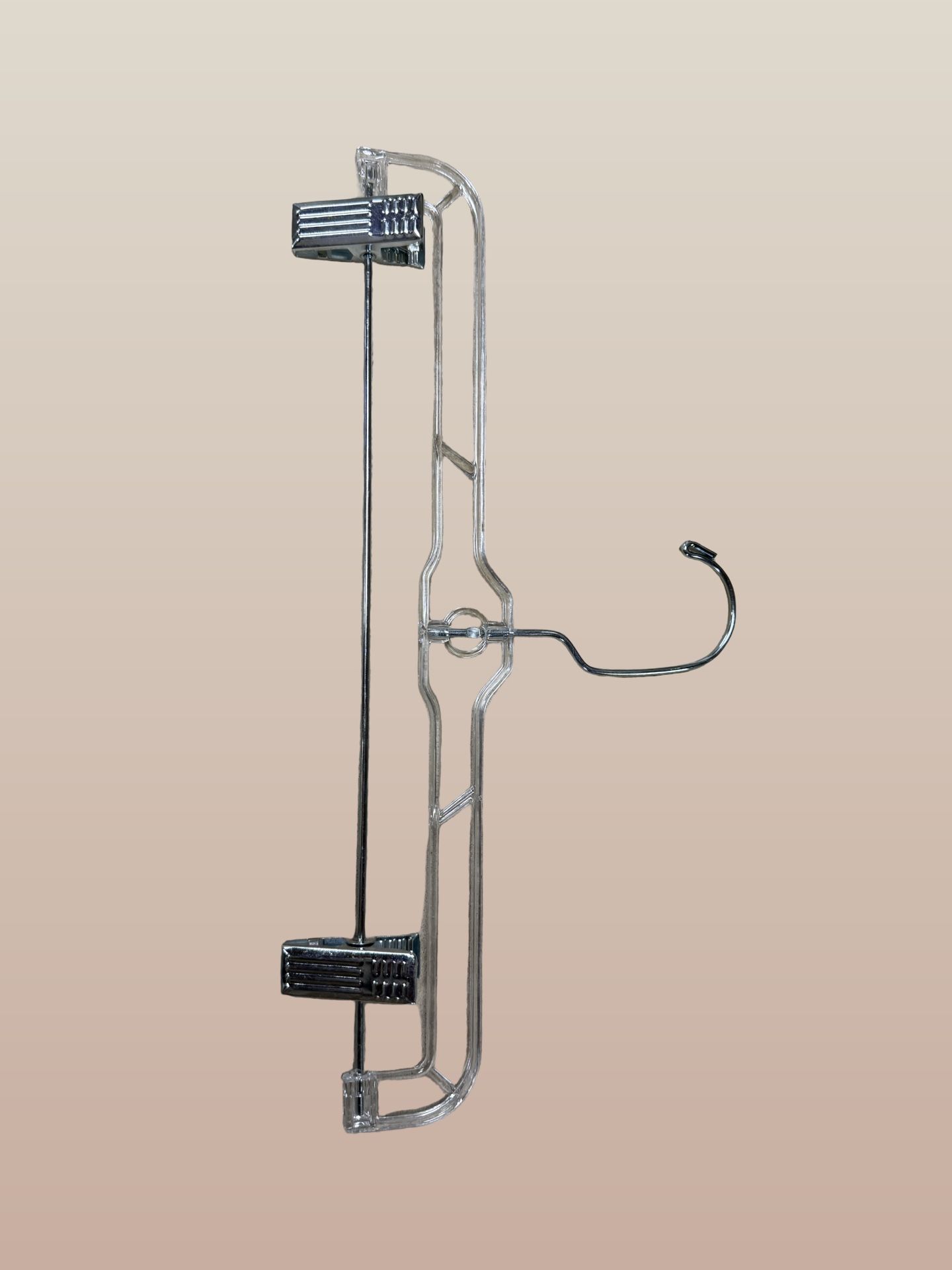Clear Plastic Pants/Skirt Hangers (24 Total)