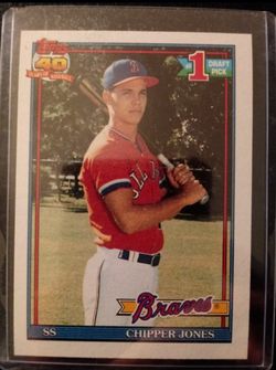 Chipper Jones Rookie Card