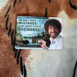 bob ross magnet