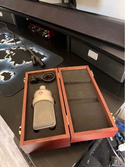 Neumann TLM 102 Large Diaphragm Cardioid XLR Condenser Mic Nickel Case