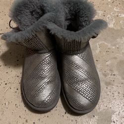 Ugg Silver Boots