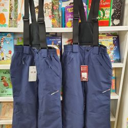 Kids Snow Bibs Size 8