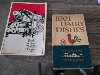Vintage Recipe Booklets Lot of 2