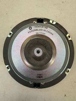 OEM Mopar 8" Dual Voice Coil Subwoofer Speaker 0(contact info removed)AB Jeep Grand Cherokee / Dodge