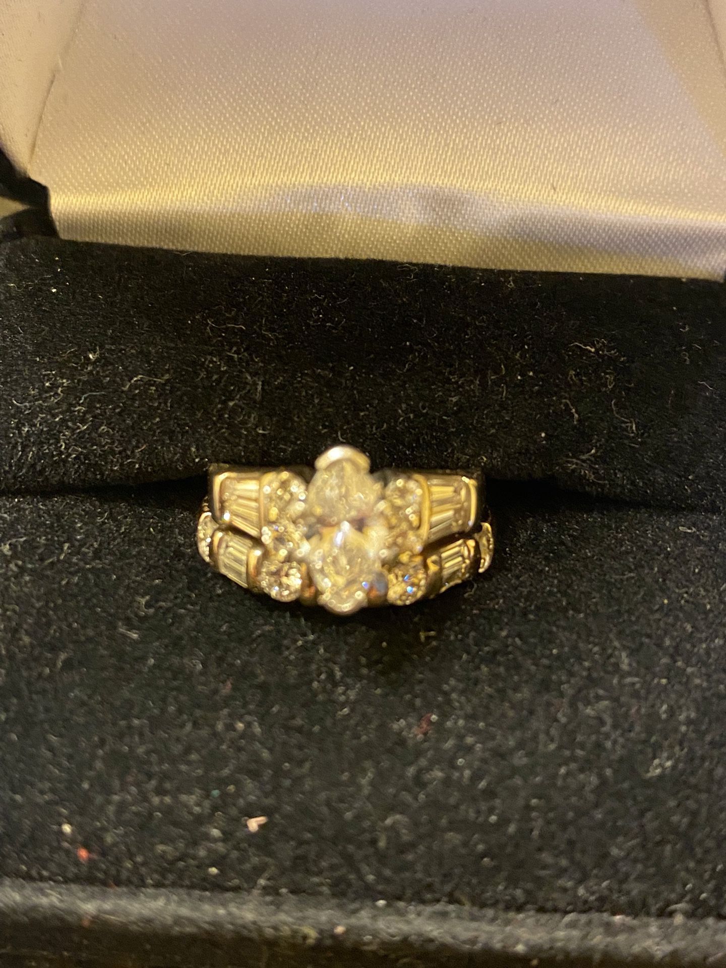Wedding Marquise Robbins brothers  Style Ring