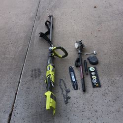 Royobi 10" 40v Electric Pole Chain Saw