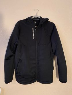 Under Armour Black Full-Zip Hooded Jacket