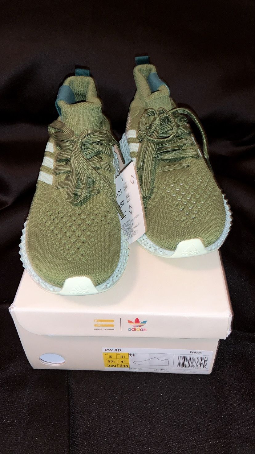 Adidas 4D x Pharrell Tech Olive