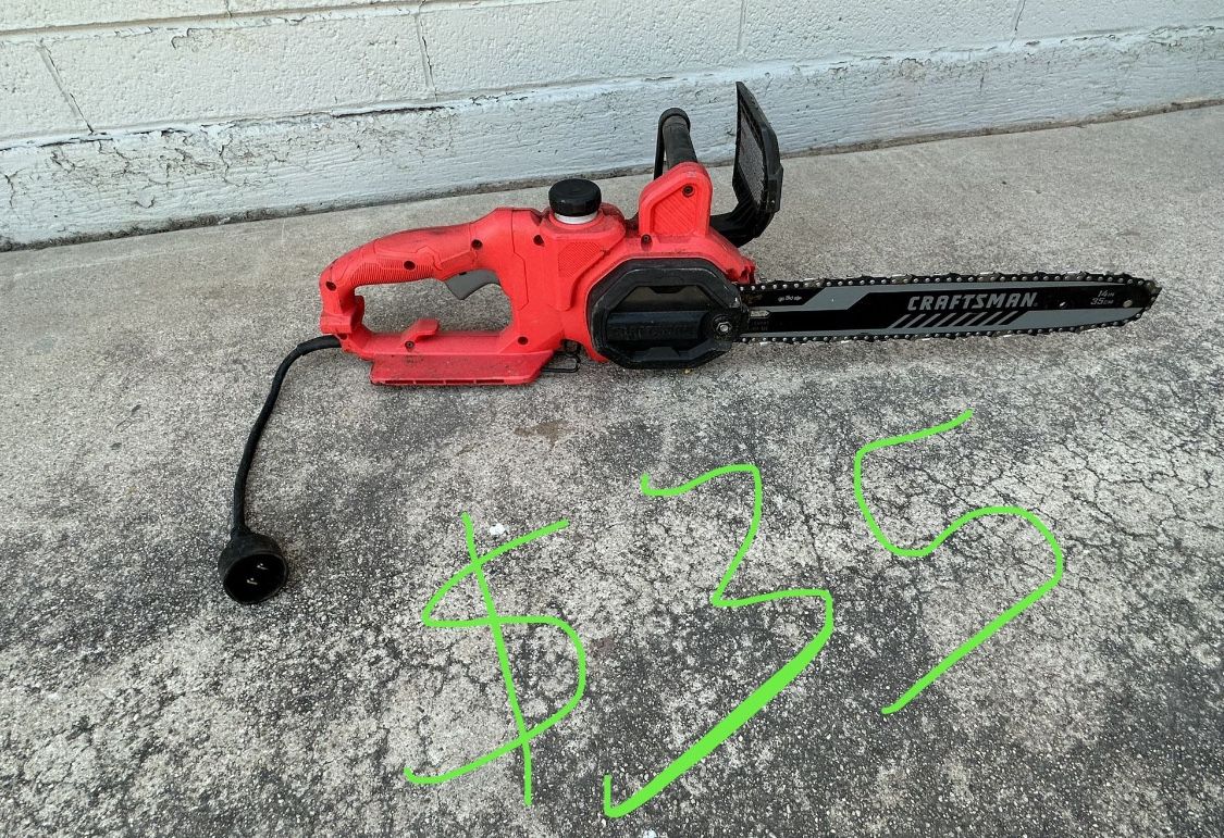 electric chain saw