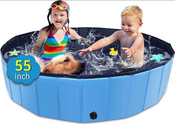 Fold up kids or dogs pool 55 in