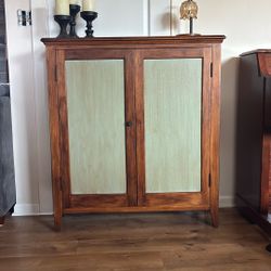 Vintage Wood Cabinet