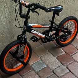 Mongoose Mutant 16” BMX Bike – Kids’ Bicycle