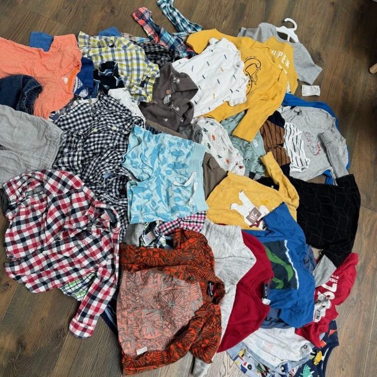 Lot of Boy Toddler Clothes 18-24 Months 