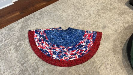 Buffalo bills Christmas tree skirt