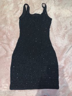 Black sequence dress size small