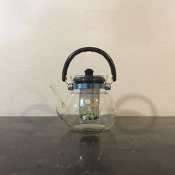 Very Beautiful Teapot In Glass
