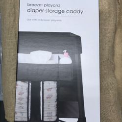 Diaper storage caddy