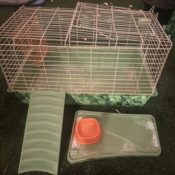 Hamster Small Pet Cage With Accessories 