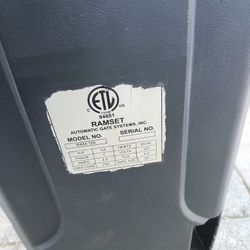 Slide Gate Motor