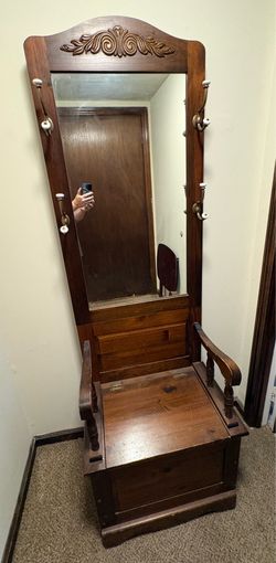 Coat Rack/Storage Bench