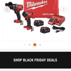 Milwaukee M18 Drills kit 