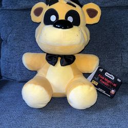 Funko Five Nights At Freddy's Golden Freddy Plush Hot Topic Exclusive BRAND NEW