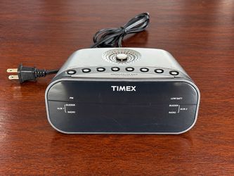 TIMEX Dual Alarm Clock Radio with Snooze, Sleep Timer & Dimmer