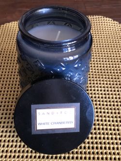 Sand + Fog White Cranberry Candle