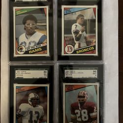 1984 Graded Rookie Lot 
